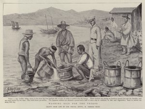 Washing Rice for the Troops